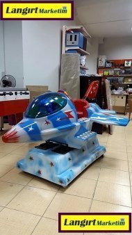 Jetonlu Oyuncak F16 Uçak