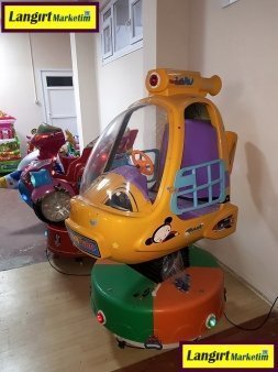 Jetonlu Oyuncak 360 Derece Dönen Helikopter